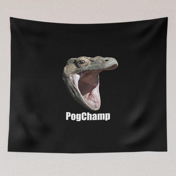 Item preview, PogChamp KomodoHype Emote Meme designed and sold by Altohombre.