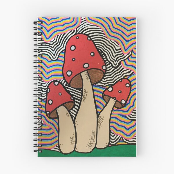 Item preview, Trippy Mushroom designed and sold by Deliciosa Design Co..