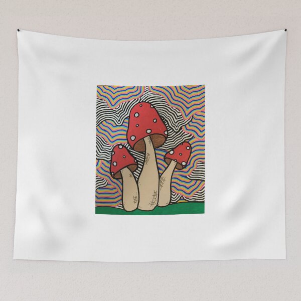 Item preview, Trippy Mushroom designed and sold by Deliciosa Design Co..
