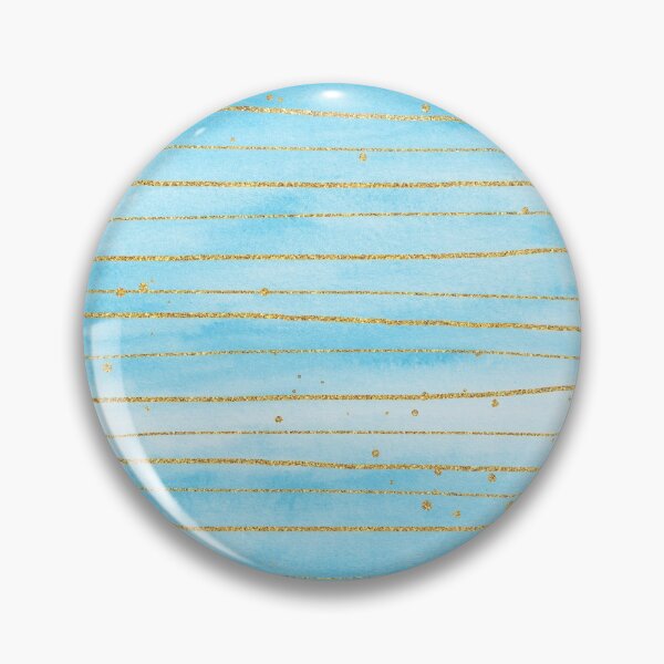 Item preview, Gold blue watercolor background designed and sold by della95.