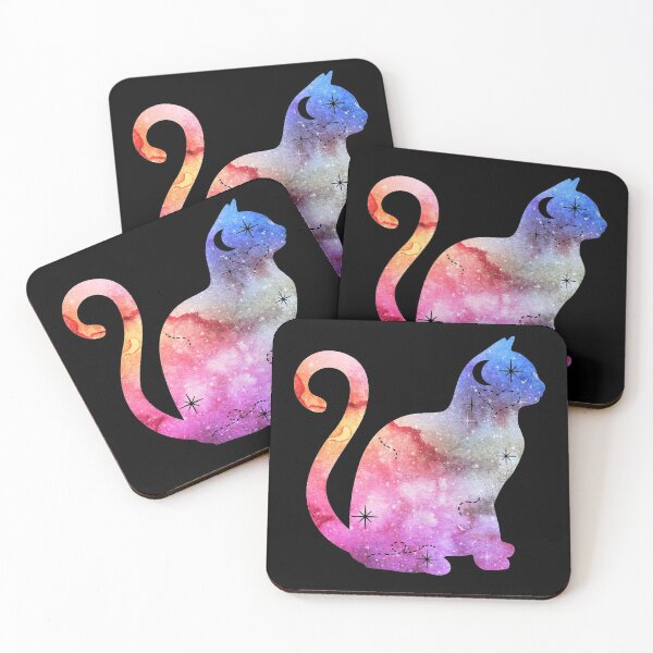 Item preview, Galaxy Cat designed and sold by ilustraliza.