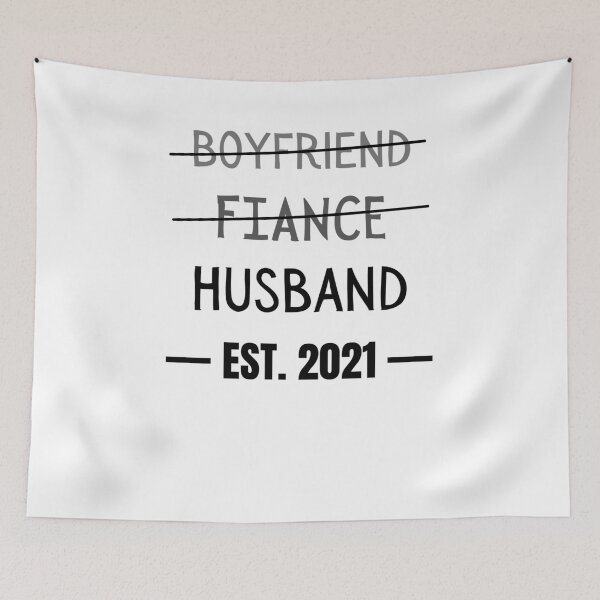 Item preview, Mens Boyfriend Fiance Husband Married 2021 designed and sold by Anton Ashraf.
