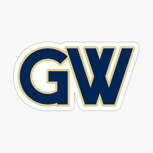 george washington university Sticker