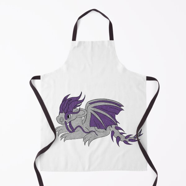 Item preview, Adorable Baby Dragon, Silver and Purple designed and sold by EventideChaos.