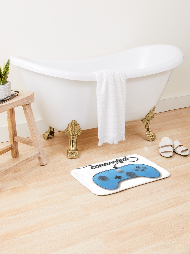 Thumbnail 2 of 6, Bath Mat, Connected designed and sold by MaritzaGoodIdea.