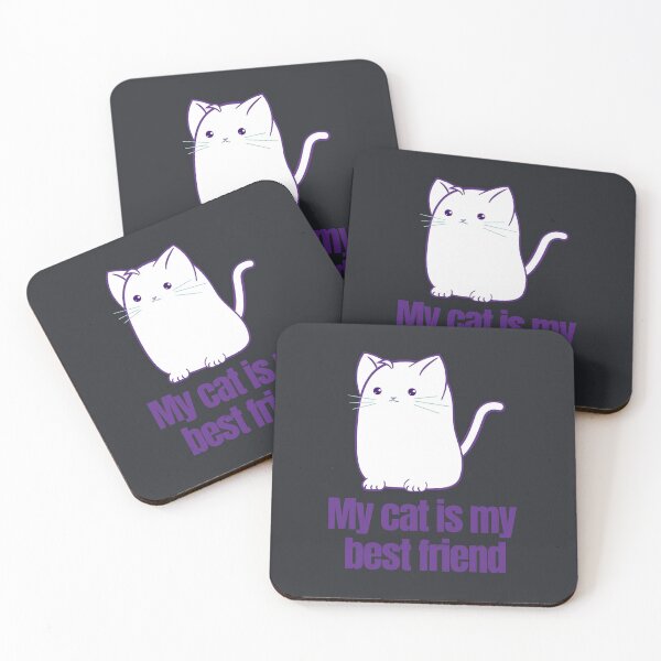 Item preview, My cat is my best friend designed and sold by hectorgool.