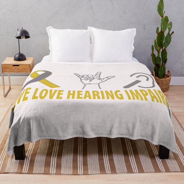 Item preview, Live Love Hearing Impaired designed and sold by JAZTshirt.