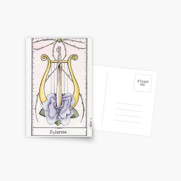 Rylareia Tarot Art Postcard