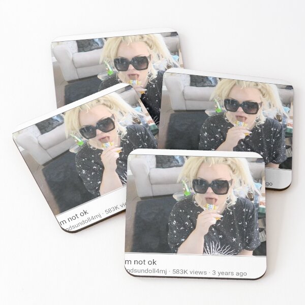 Item preview, Trisha Paytas "Im Not Ok" designed and sold by gdumont.