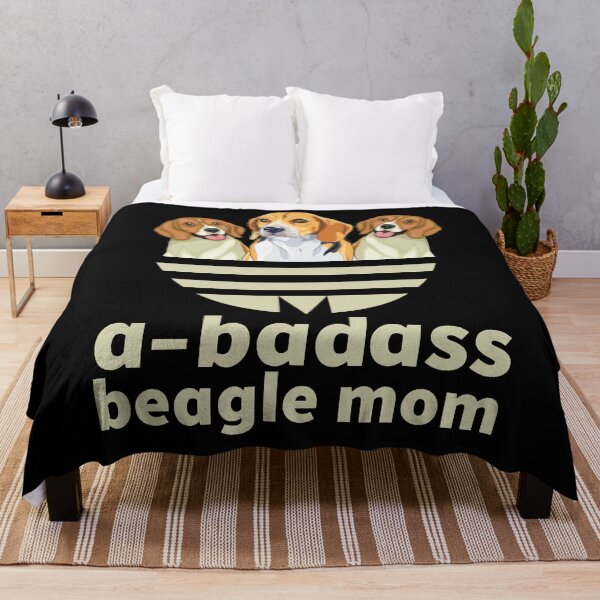 Item preview, Bad Ass Beagle Mom designed and sold by Unique-Tees.