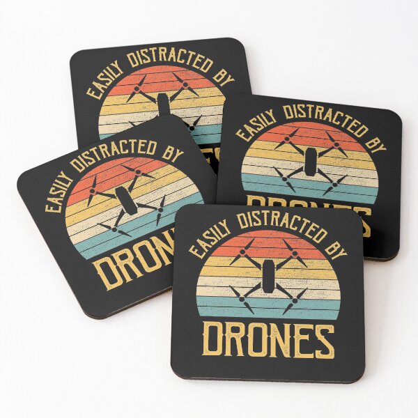 Item preview, Drone Pilot Easily Distracted - Tshirt and Merchandise designed and sold by Bendigo Aerial.