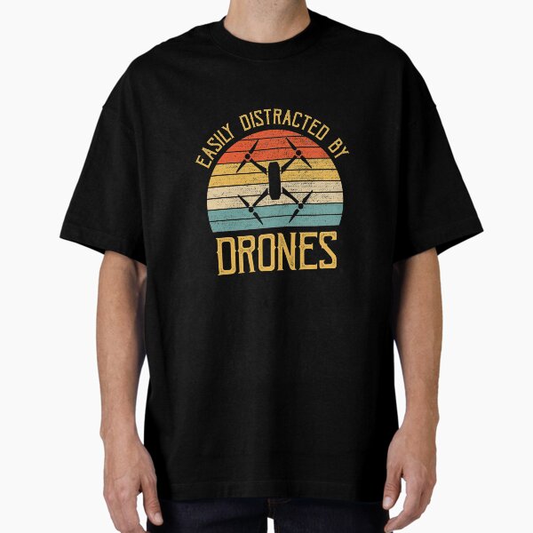 Item preview, Drone Pilot Easily Distracted - Tshirt and Merchandise designed and sold by Bendigo Aerial.