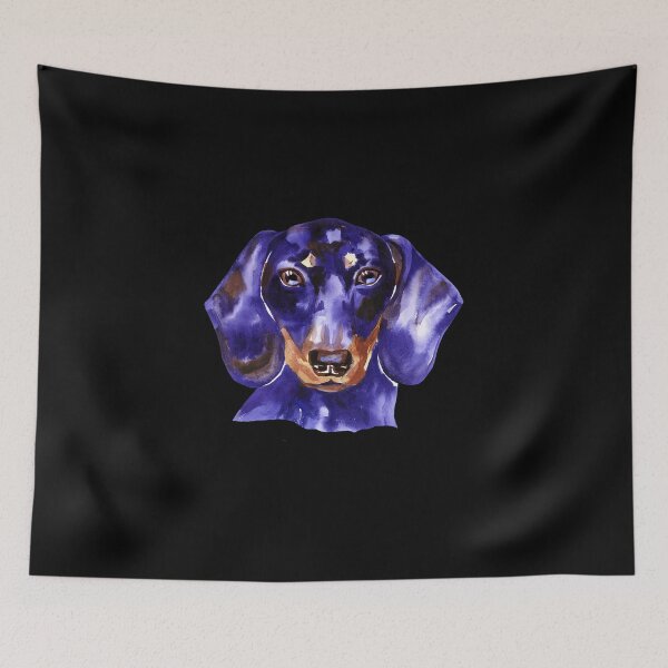 Item preview, Colorful Artistic Dachshund  designed and sold by EverythingKawai.