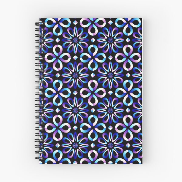 Item preview, Dark Blue Garden Pattern designed and sold by lacitrouille.