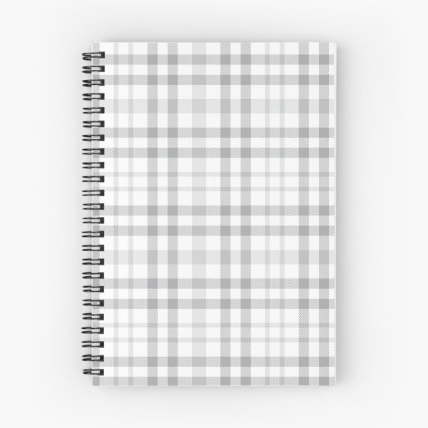 Item preview, White Plaid Tartan Textured Pattern designed and sold by Siu-Hong Mok.
