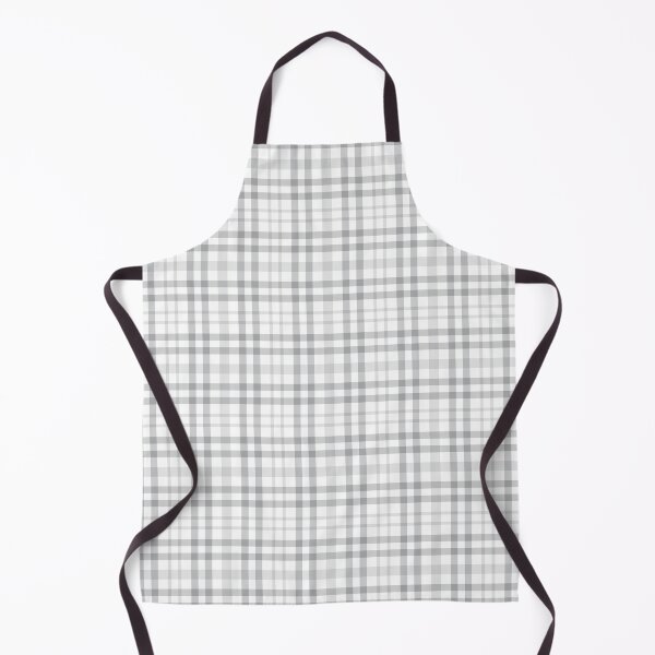 Item preview, White Plaid Tartan Textured Pattern designed and sold by Siu-Hong Mok.
