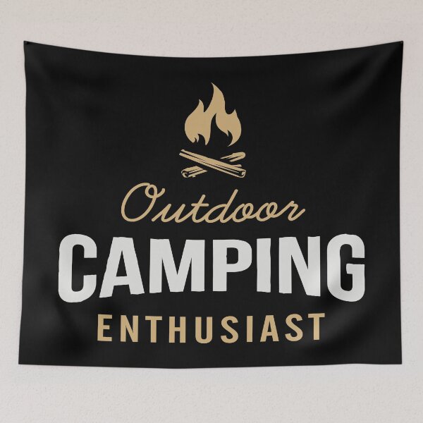 Item preview, Camping Outdoor Enthusiast designed and sold by SportsT-Shirts.