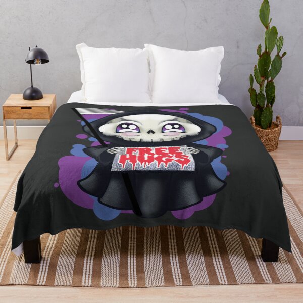 Item preview, free hugs kawaii the reaper cute and funny designed and sold by V A R G A S S T Y L E.