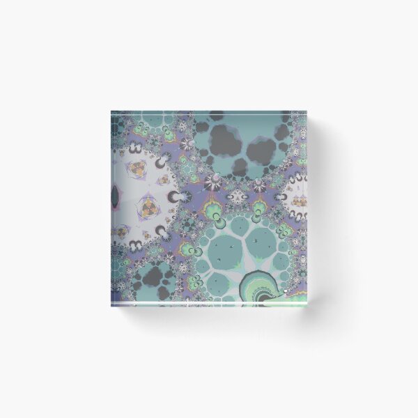 Item preview, Mint Green Fractal Patterns designed and sold by lacitrouille.