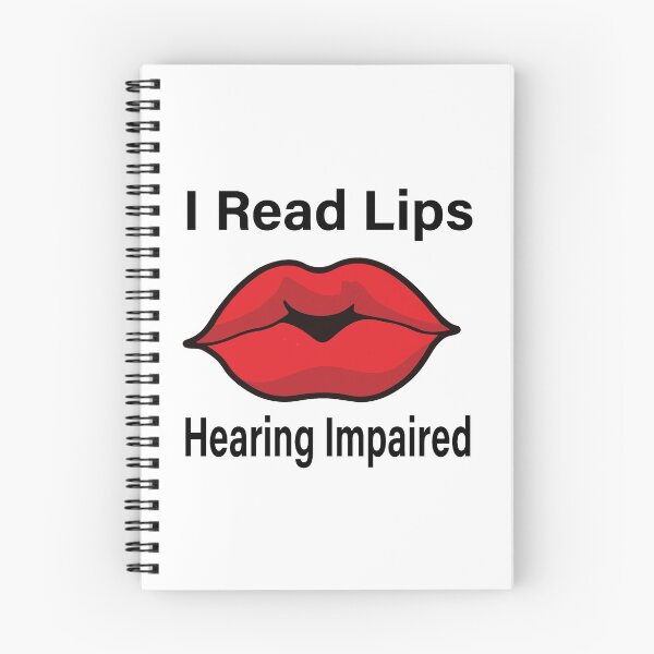 Item preview, I Read Lips Hearing Impaired designed and sold by JAZTshirt.