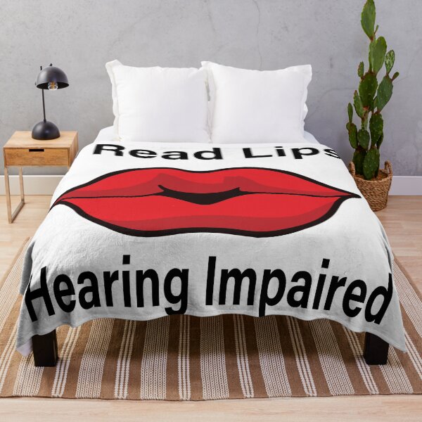 Item preview, I Read Lips Hearing Impaired designed and sold by JAZTshirt.