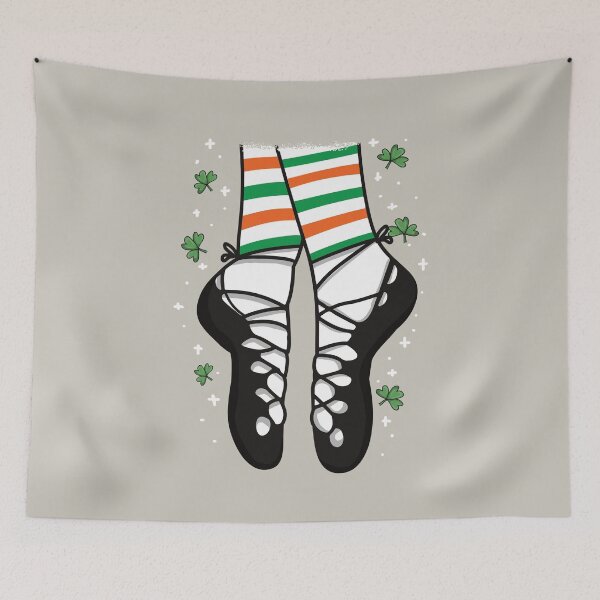 Item preview, Cartoon Ghillies Irish Dance Gift designed and sold by MrEddie10.