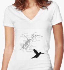 Bzzzzz Women's Fitted V-Neck T-Shirt
