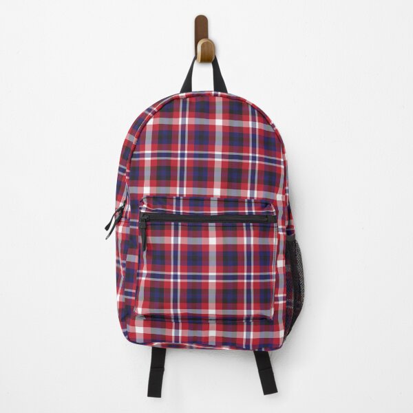 Artikelvorschau, Red Navy Plaid Tartan Textured Pattern entworfen und verkauft von Siu-Hong Mok.