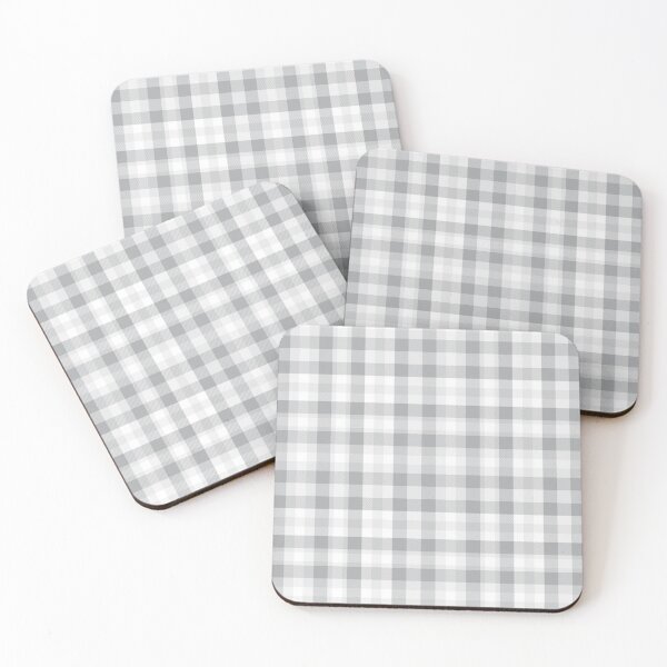 Item preview, Grey Plaid Tartan Textured Pattern designed and sold by Siu-Hong Mok.