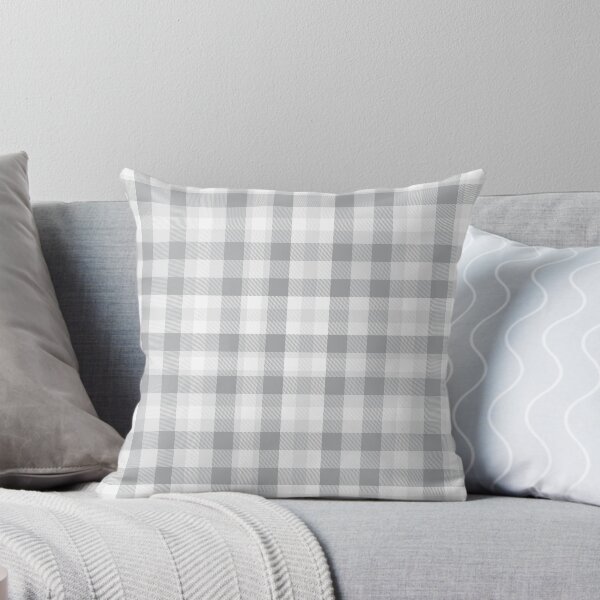 Item preview, Grey Plaid Tartan Textured Pattern designed and sold by Siu-Hong Mok.