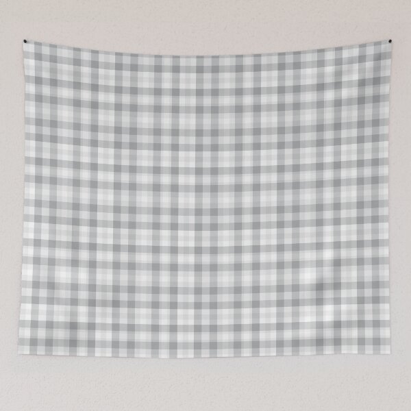 Item preview, Grey Plaid Tartan Textured Pattern designed and sold by Siu-Hong Mok.