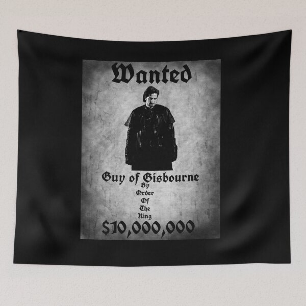 Item preview, Wanted Poster for Guy of Gisbourne  designed and sold by LisaMPierce1990.