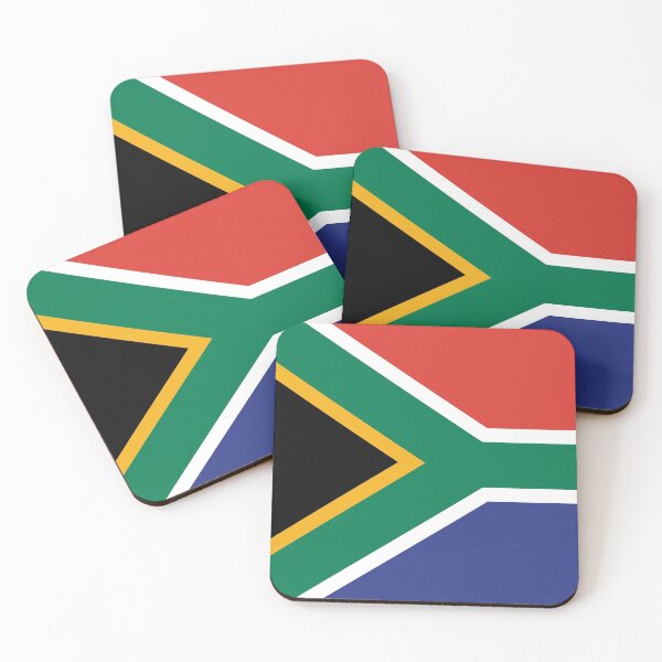 Item preview, South African flag designed and sold by TheArtDesk.