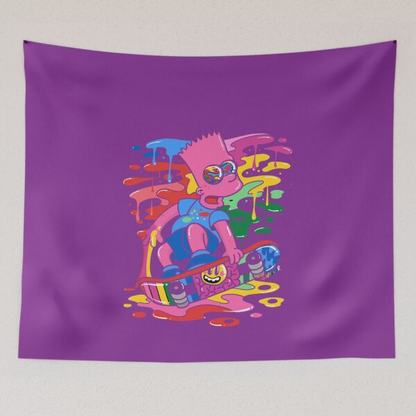 Item preview, Simpsons Trippin Skating Bart  designed and sold by XatoMias.