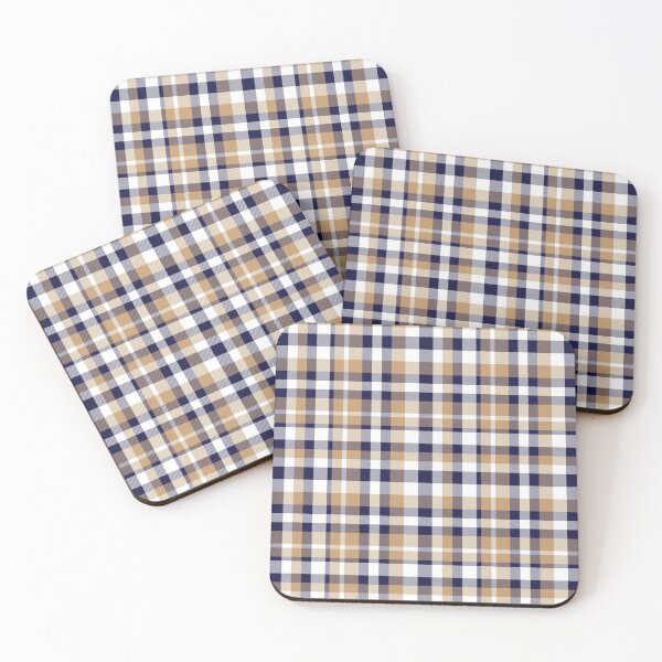 Item preview, Brown Plaid Tartan Textured Pattern designed and sold by Siu-Hong Mok.