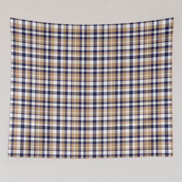 Artikelvorschau, Brown Plaid Tartan Textured Pattern entworfen und verkauft von Siu-Hong Mok.