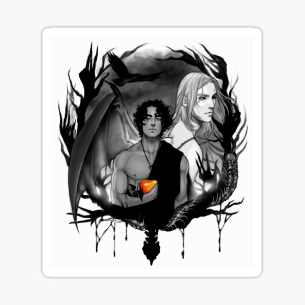 Circle of bones Sticker