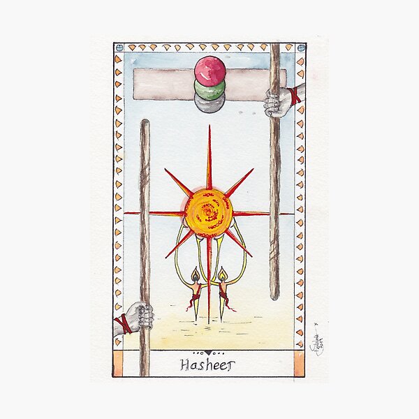 Hasheer Tarot Art Photographic Print