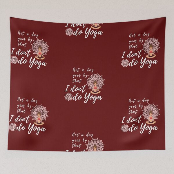 Item preview, Everyday Yoga is my routine, Happy yoga lover designed and sold by koonam.