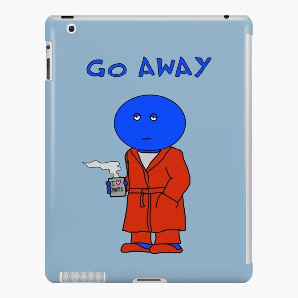 Allen From Mars: Go Away iPad Snap Case
