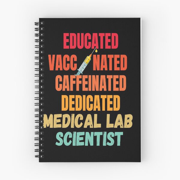 Item preview, EDUCATED VACCINATED CAFFEINATED DEDICATED MEDICAL LAB SCIENTIST designed and sold by Hippiesole.