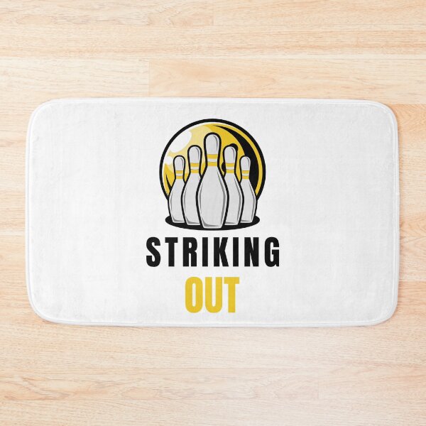 Item preview, Funny Saying Striking Out Bowling designed and sold by Clothing-Guru.