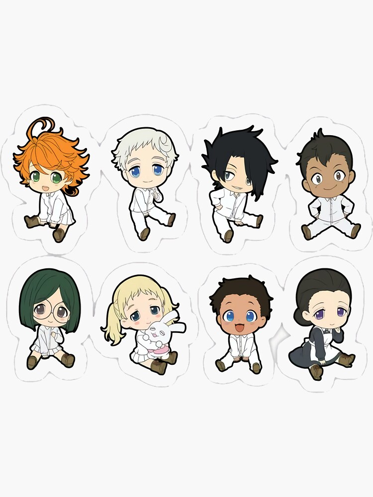 The Promised Neverland Characters | Sticker