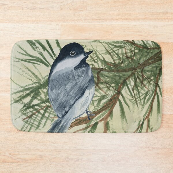 Item preview, Gray Bird Watercolor Painting  designed and sold by Eugenia Alvarez.