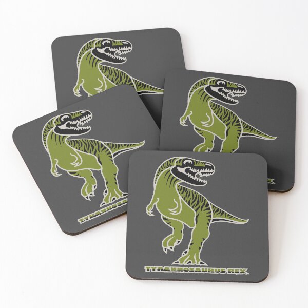 Item preview, Tyrannosaurus Rex Dinosaur Coloured with Name Artwork designed and sold by BOLD-Australia.