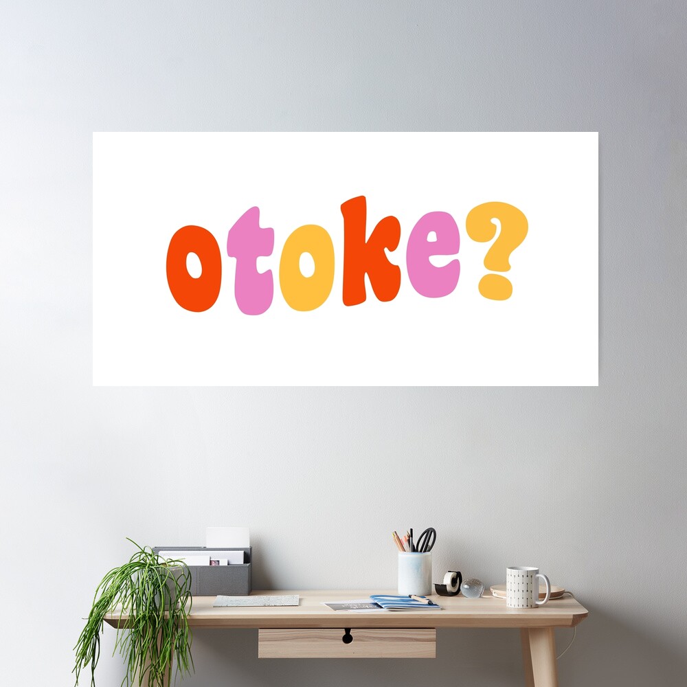 otoke Poster for Sale by thetypo | Redbubble