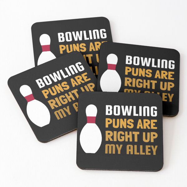 Item preview, Funny Saying Bowling Puns Are Right Up My Alley designed and sold by Clothing-Guru.