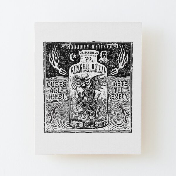 Wood Mounted Print