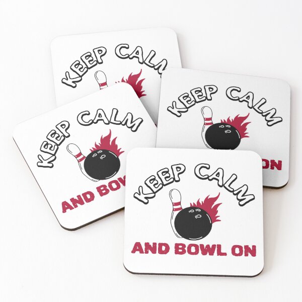 Item preview, Funny Saying Keep Calm And Bowl On designed and sold by Clothing-Guru.