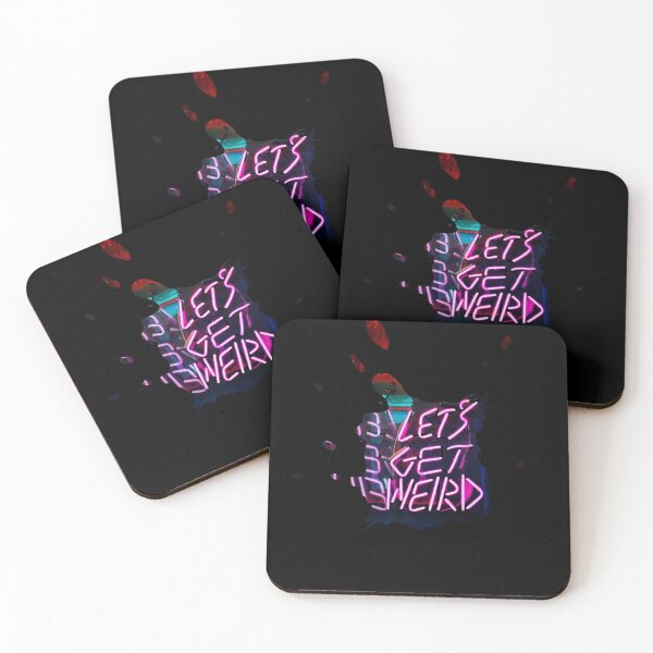 Item preview,  Neon " Let's get weird "  designed and sold by PGPshop.